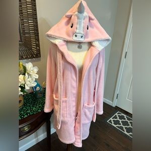 Pink Unicorn Robe by PJ Couture EUC 🦄